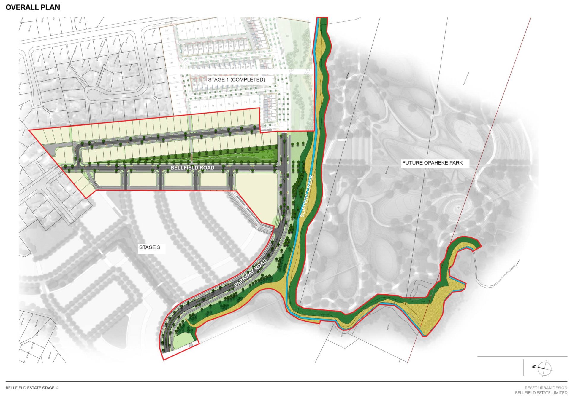 Bellfield 3 Landscape Masterplan Reserve 1