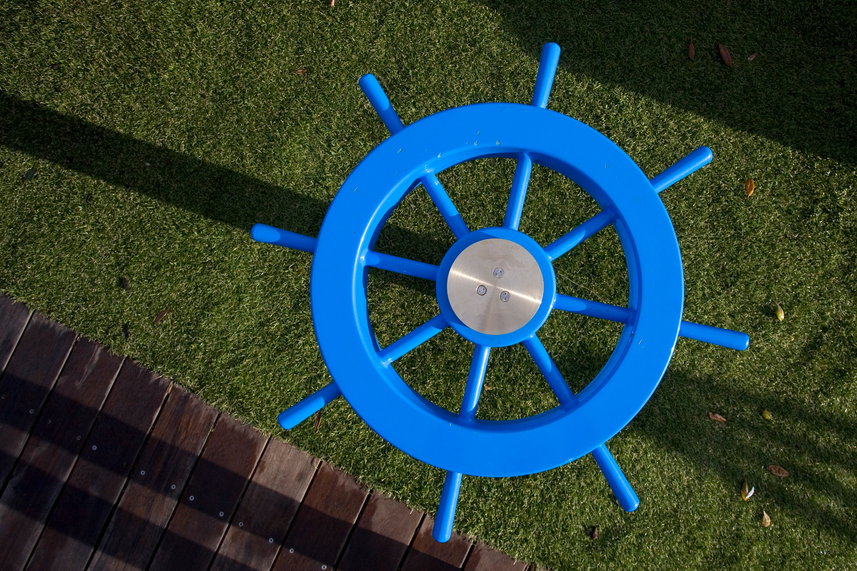 Devonport Navy Museum Steering Wheel